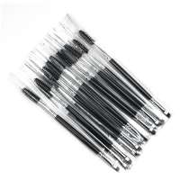 wholesale makeup brush Oem your brand single eyebrow brush private label black makeup brush